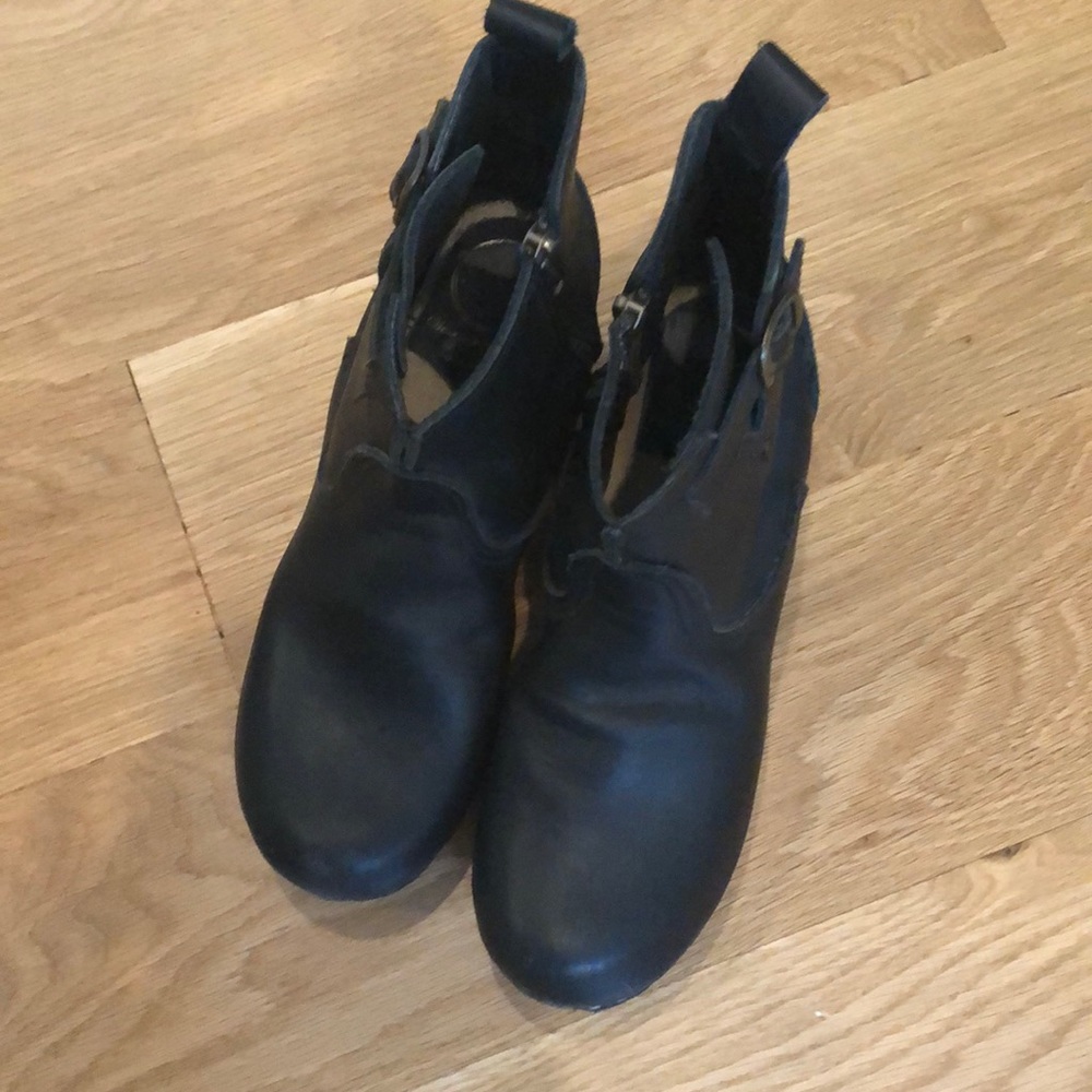 No.6 black clog boot size 40